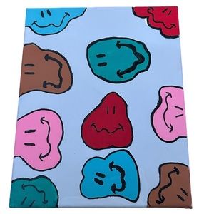 Hand-Crafted Smileys Painting